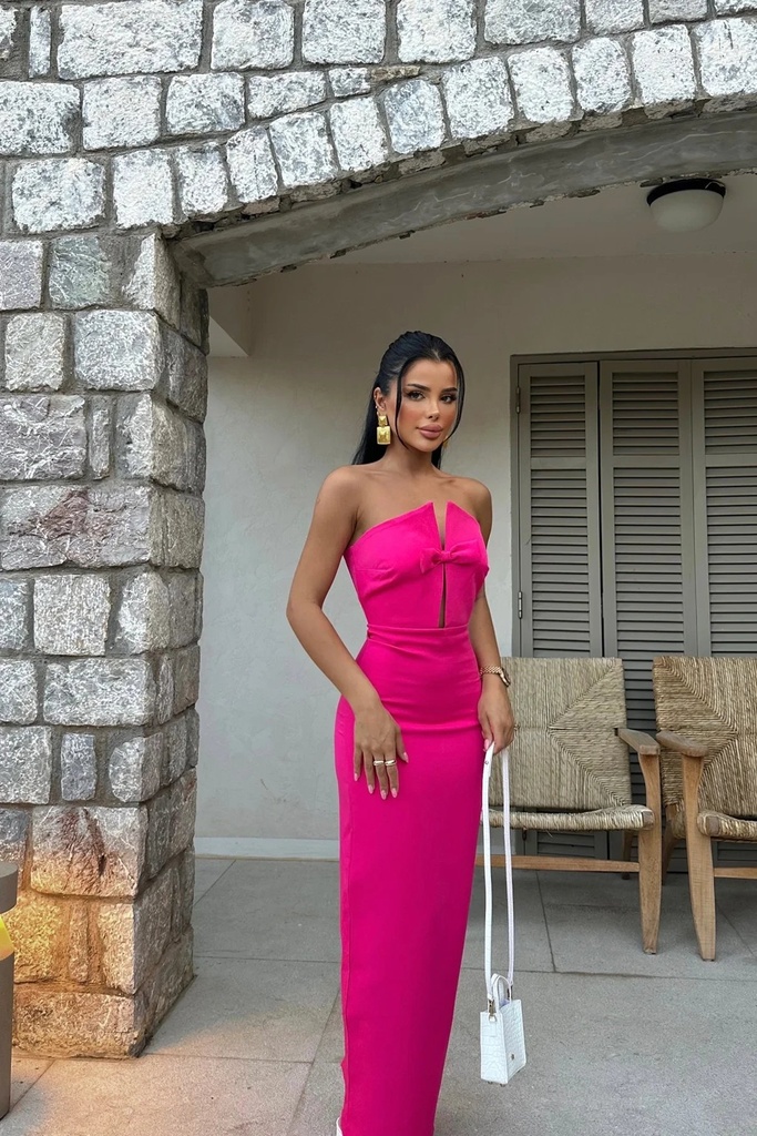 Pink Design Dress