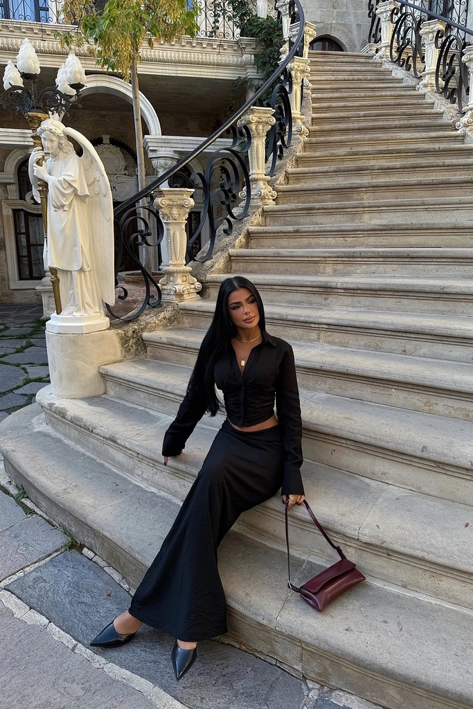 Black Skirt Suit