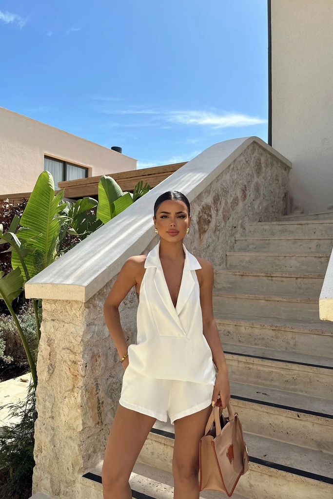 White Heidi Double Set