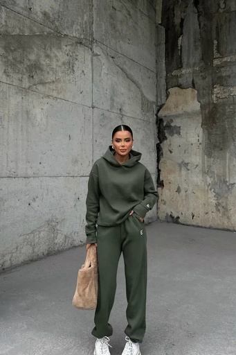 [ATE-0333-SML222] Haki E Written Tracksuit Suit